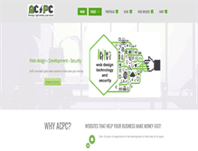 Tablet Screenshot of acpcweb.com